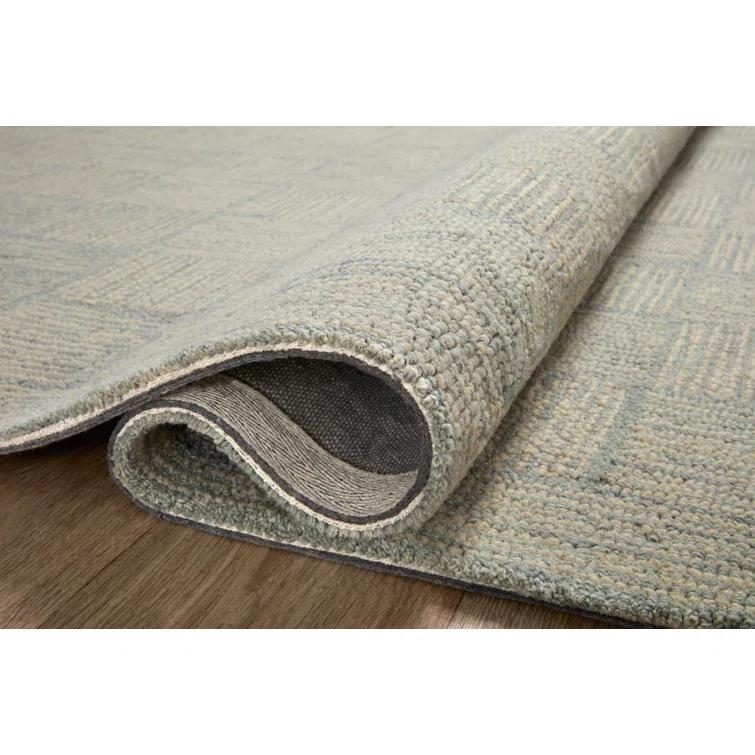 Chris Loves Julia x Loloi Chris Loves Julia x Loloi Francis Collection FRA-03 Silver / Sky, Contemporary  Area Rug