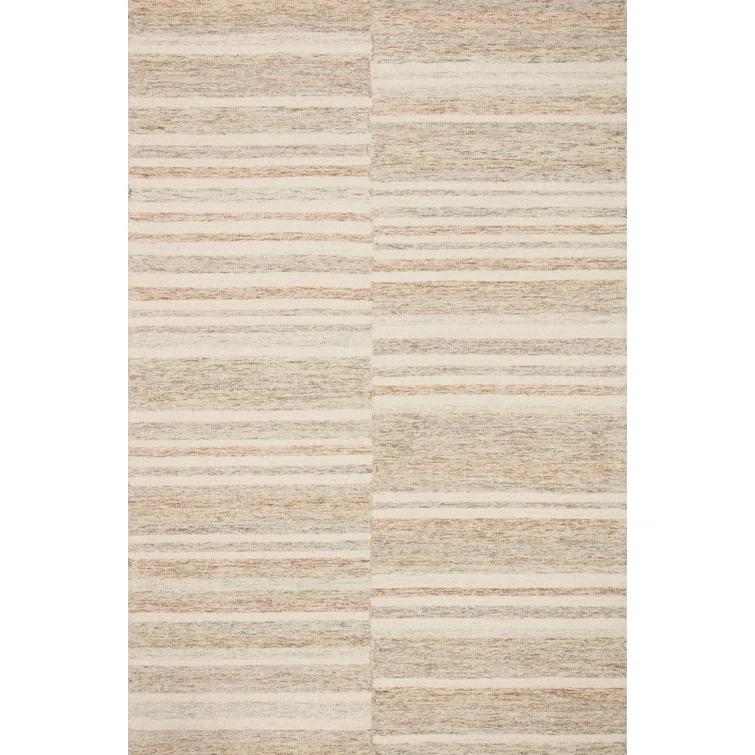 Chris Loves Julia x Loloi Chris Loves Julia x Loloi Chris Collection CHR-03 Ivory / Clay, Transitional  Area Rug