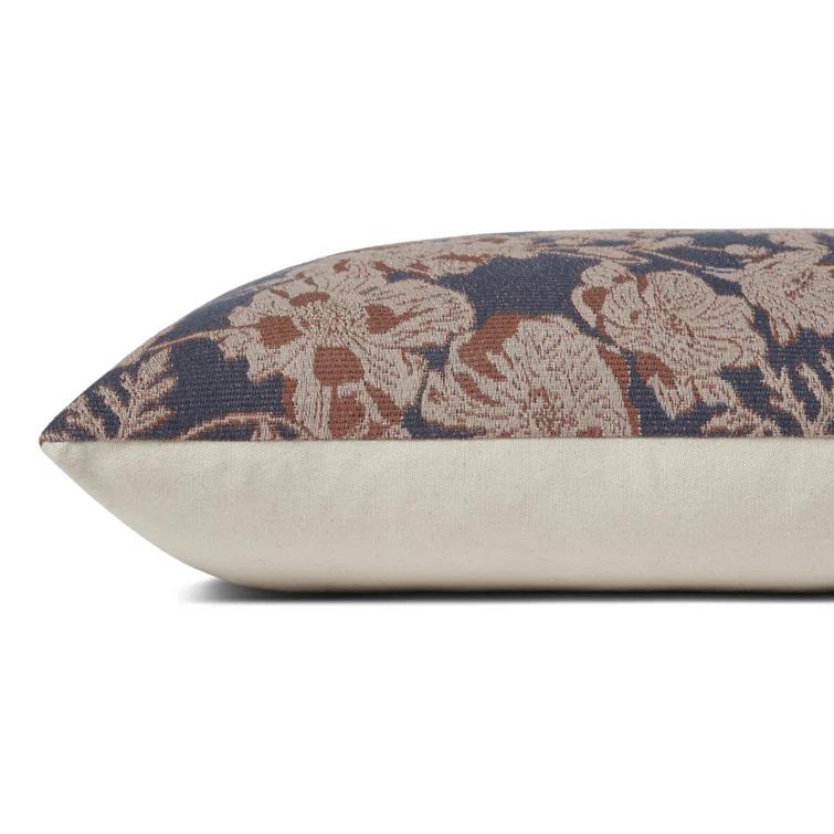 Matilda Pillow x Chris Loves Julia x Loloi - Blue and Brown
