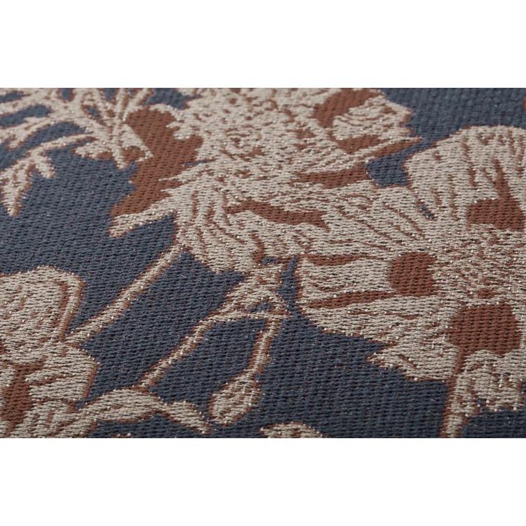 Matilda Pillow x Chris Loves Julia x Loloi - Blue and Brown
