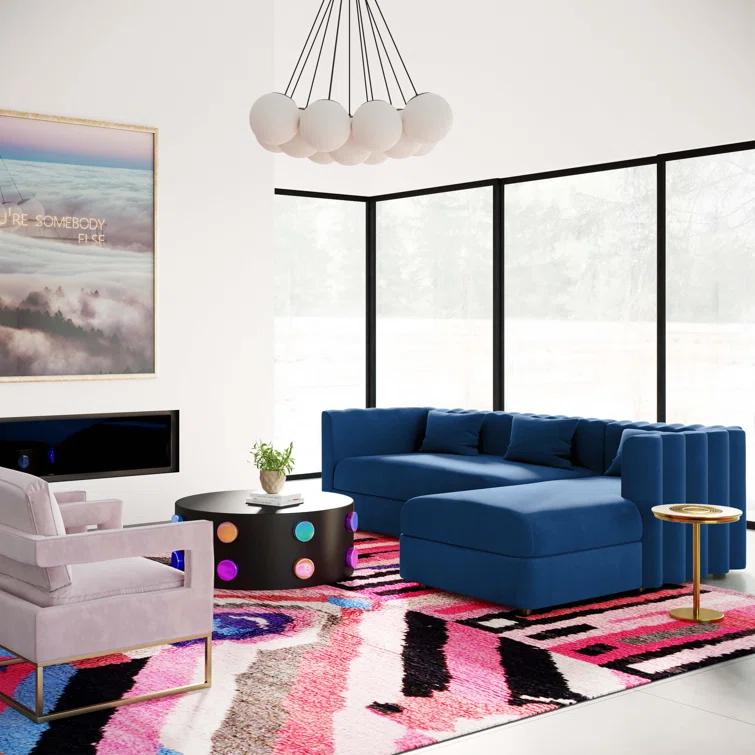 Velvet Sectional