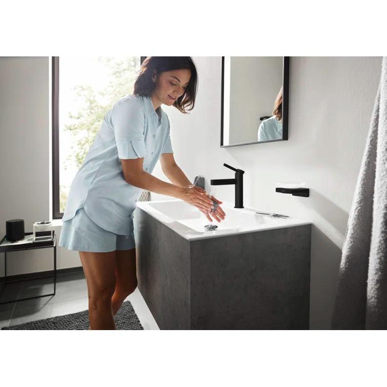 hansgrohe Finoris Single-Hole Faucet 110 with Pop-Up Drain, 1.2 GPM
