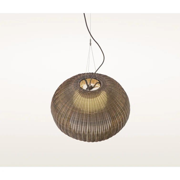 Garota 1 - Light Black LED Dome Pendant