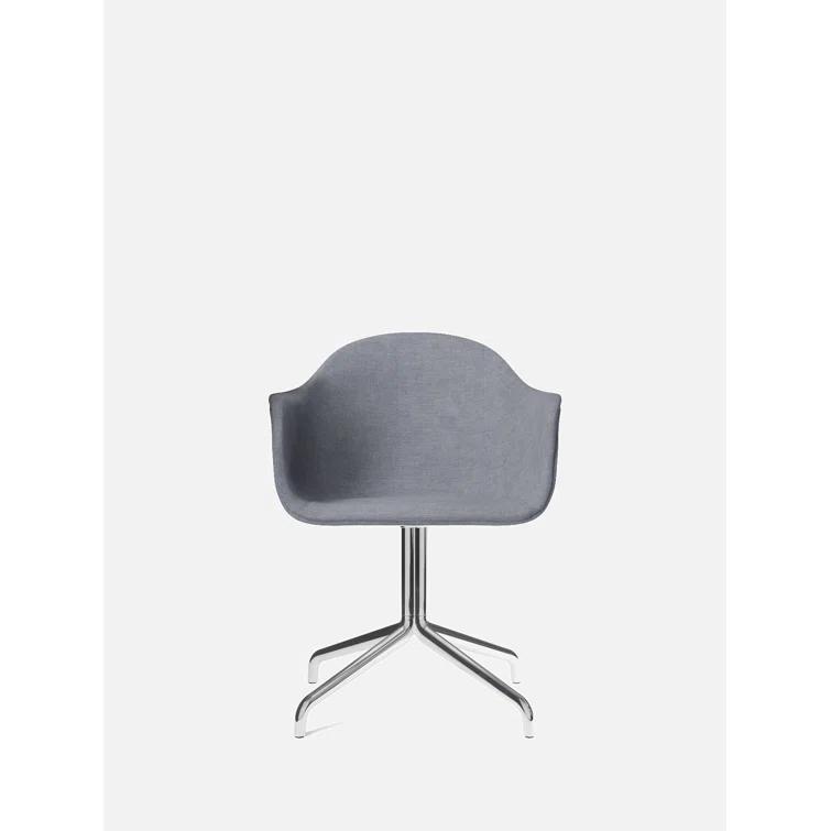 Audo Fiord Wool and Polished Aluminum Task Chair