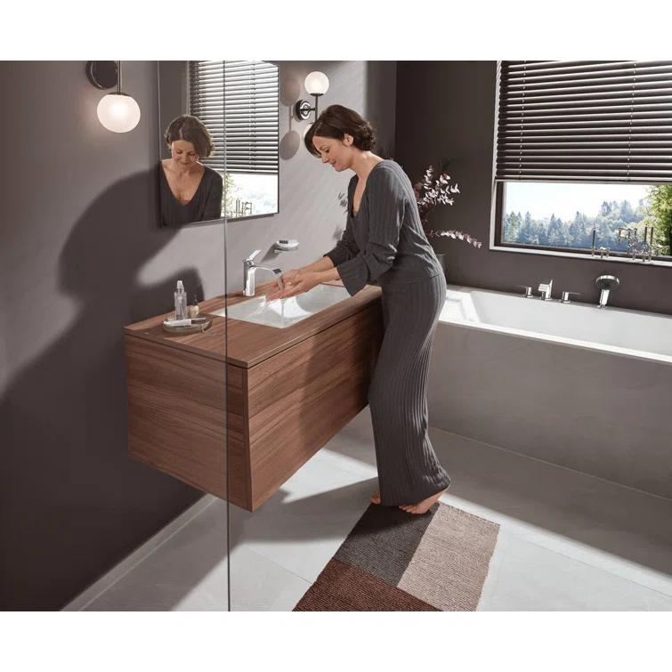 Hansgrohe Vivenis 4-Hole Roman Tub Set Trim with 1.75 GPM Handshower