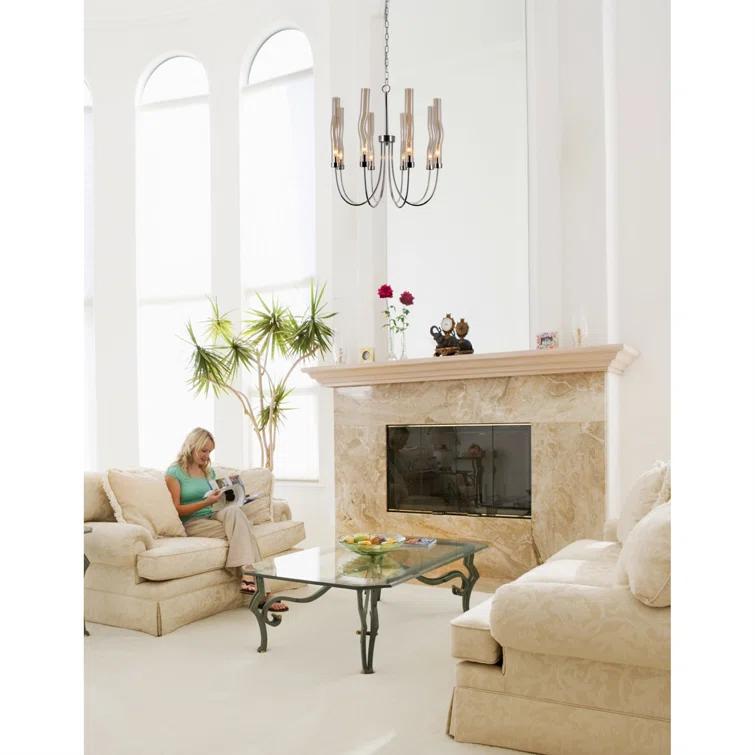 8 - Light Dimmable Classic / Traditional Chandelier