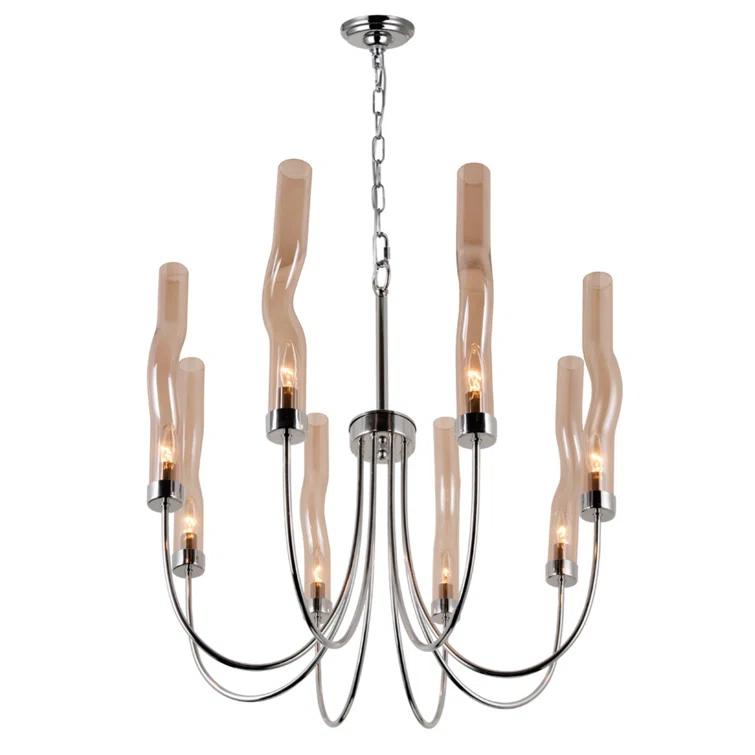 8 - Light Dimmable Classic / Traditional Chandelier
