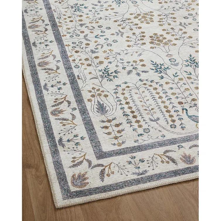 Rifle Paper Co. x Loloi Maison Wisteria Cream Rug