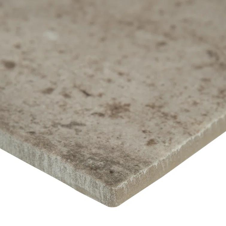 Ackland Capella Brick Look 5" x 10" Matte Porcelain Floor and Wall Tile