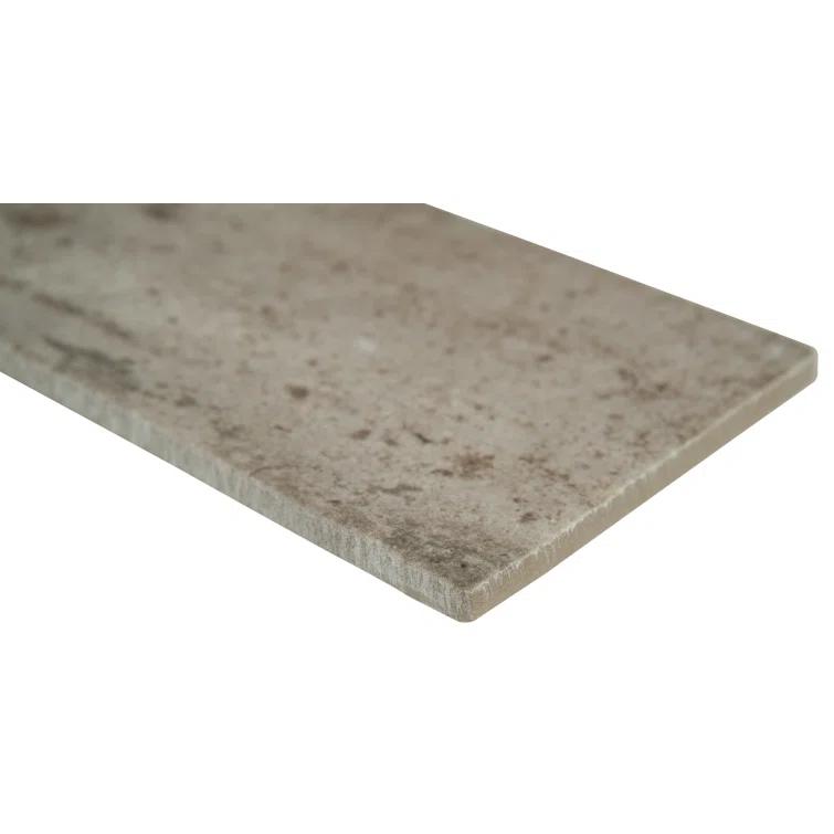 Ackland Capella Brick Look 5" x 10" Matte Porcelain Floor and Wall Tile