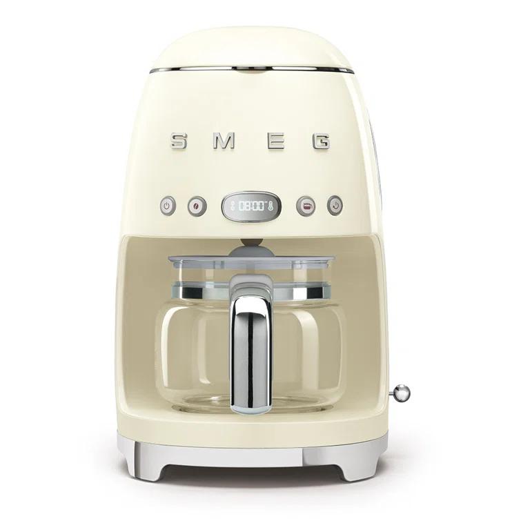 SMEG 50's Retro Style 10-Cup Drip Coffee Machine with Filter