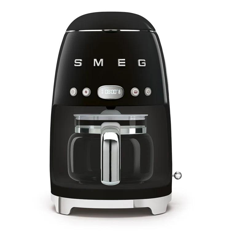 SMEG Black Retro Drip Coffee Maker