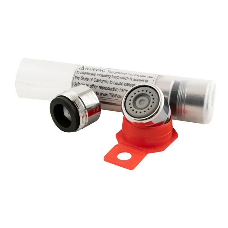 Niagara Conservation N3210N-PC-TU 1-Spray 1 GPM .94-in. Pressure-Compensating Needle-Spray Faucet Aerator Chrome, 6-Pack | Bathroom Sink and Kitchen Sink Aerator for Home Improvement