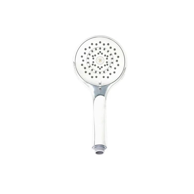 Niagara Conservation Niagara Conservation N9415CH-HH Healthguard 5-Spray with 1.5 GPM 4.3-in. Wall Mount Handheld Shower Head in Chrome with Removable Faceplate, 1-Pack | Bathroom Shower Head with Pressure Compensation N9415CH-HH