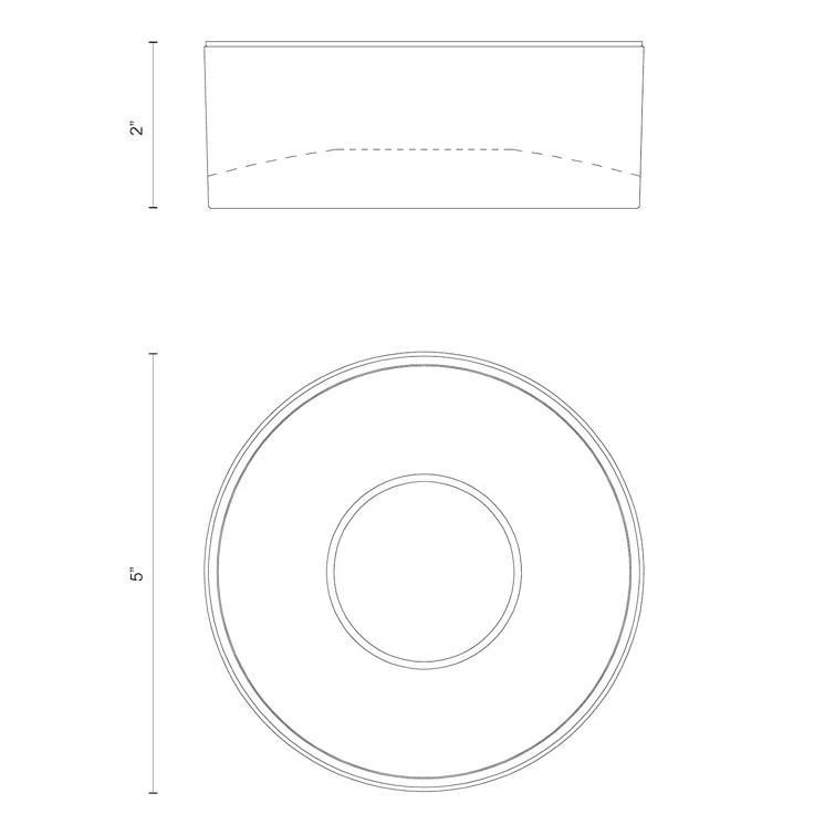 Kuzco Lighting Trenton LED Flush Mount