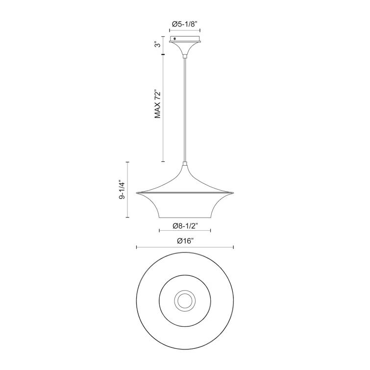 Alexia 1 - Light Single Pendant