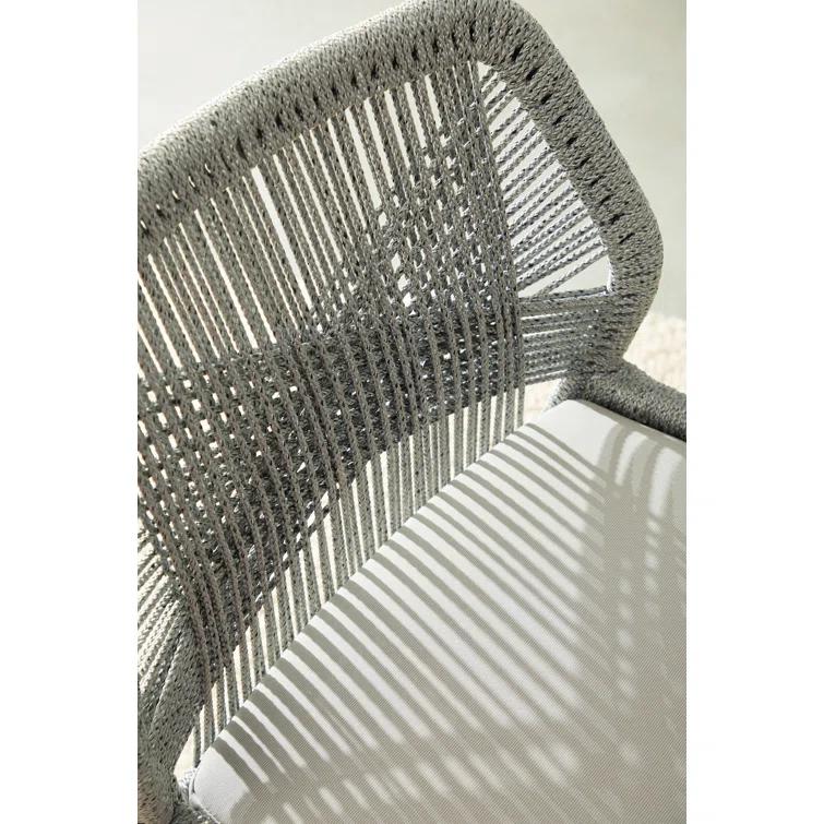 London Indoor / Outdoor Bar Stool - Platinum