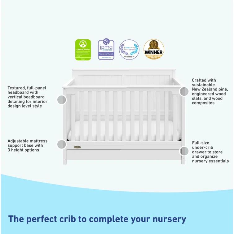 Hadley 5-in-1 Convertible Crib