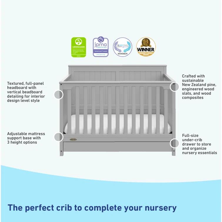 Hadley 5-in-1 Convertible Crib