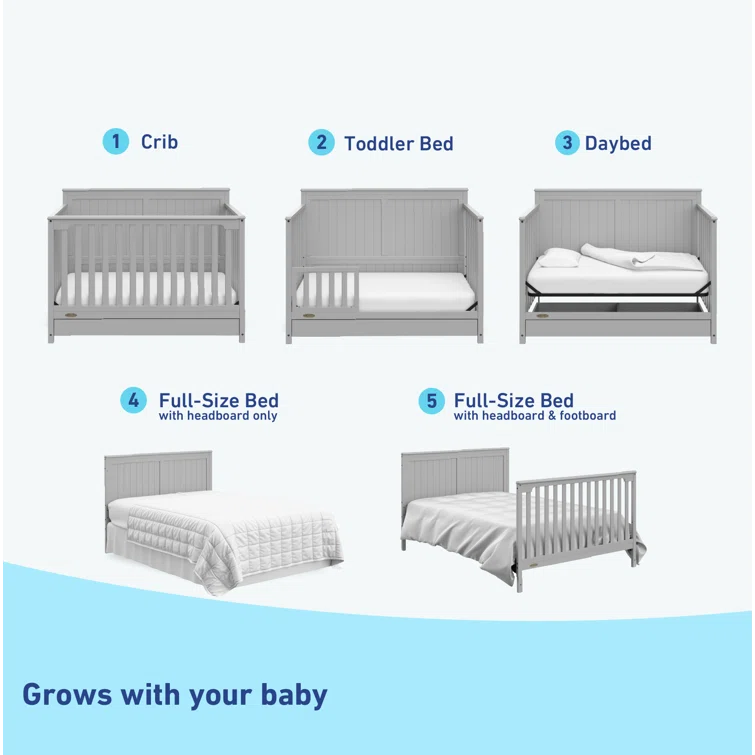 Hadley 5-in-1 Convertible Crib