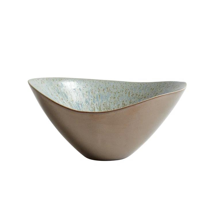 Marta's Bowl-Bronze Reactive Blue