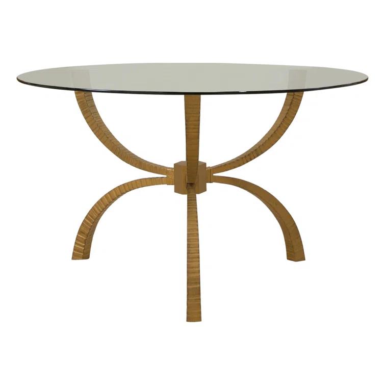Teton Rectangular Table-Gold