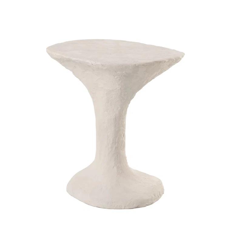 Studio A Home Primitive Accent Table-Soft White