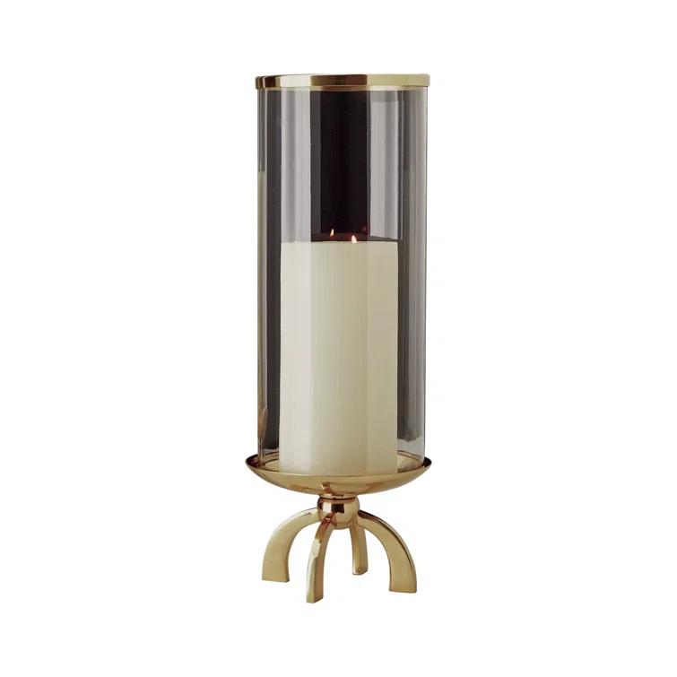 Global Views Quad Base Hurricane-Brass