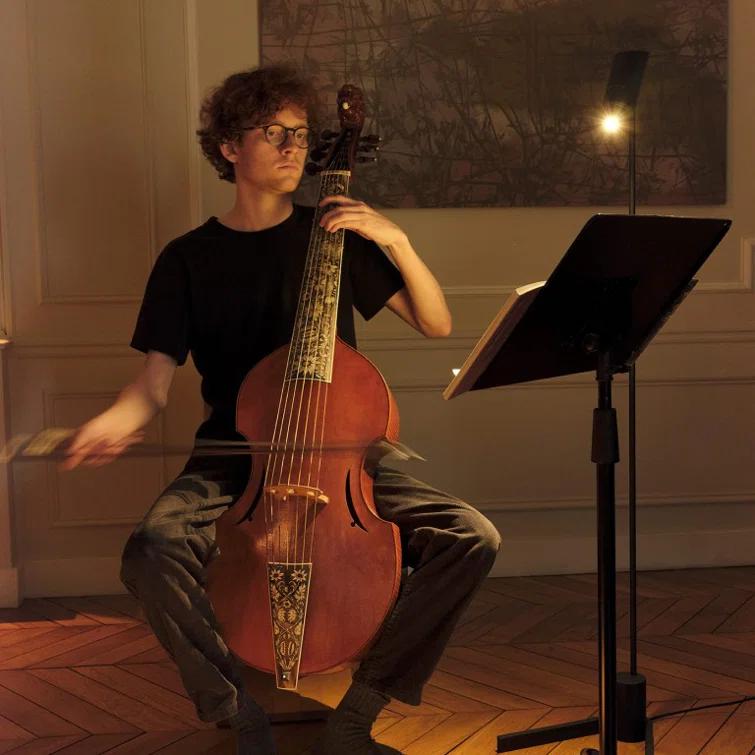 DCW Editions Vision 53.94'' Black LED Task Floor Lamp