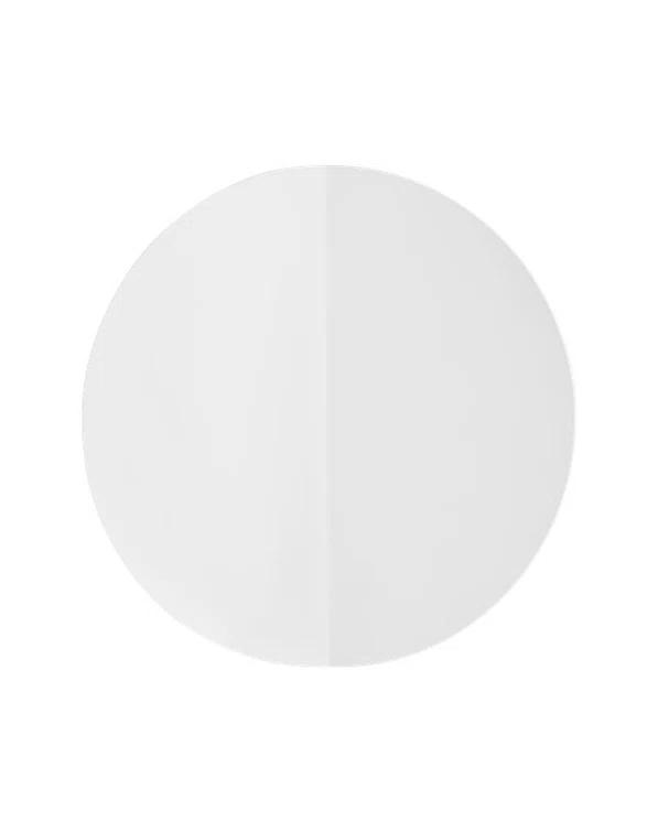 Matte White 12" Dimmable LED Wall Sconce