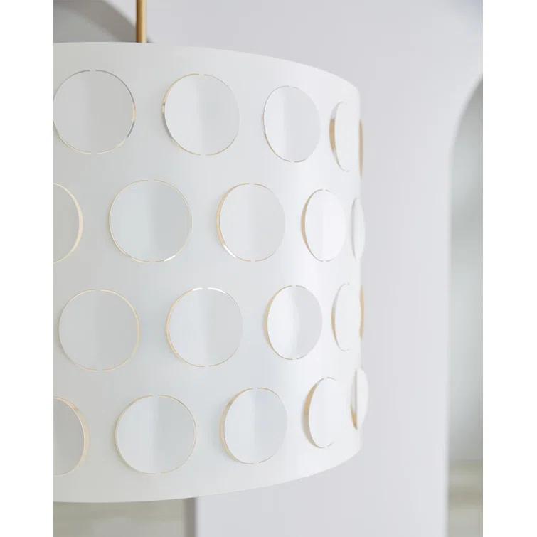Dottie 3 - Light Dimmable Drum Chandelier