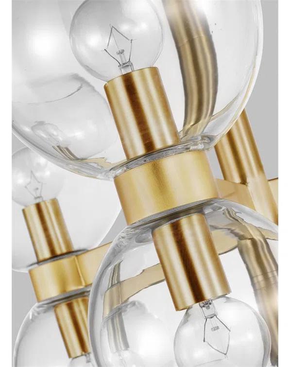 Londyn 18 - Light Dimmable Square / Rectangle Chandelier