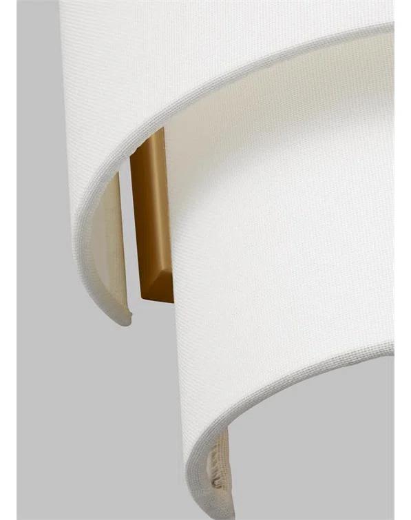Sawyer Burnished Brass 14" Wall Sconce