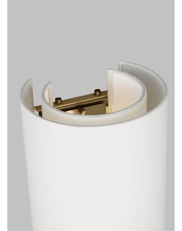 Sawyer Burnished Brass 14" Wall Sconce
