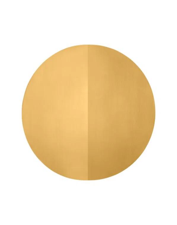Dottie Burnished Brass Dimmable LED Wall Sconce, 12"