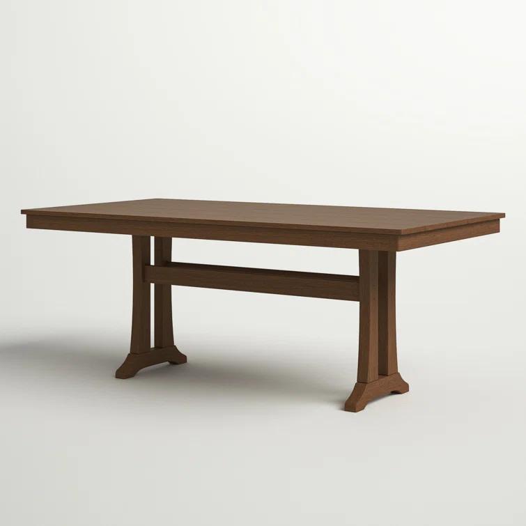 Farmhouse Trestle 37" x 72" Dining Table