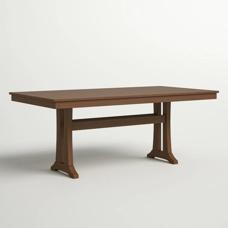 Farmhouse Trestle 37" x 72" Dining Table