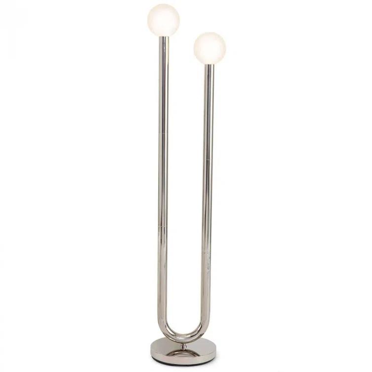 Happy Floor Lamp by Regina Andrew - Polished Nickel
