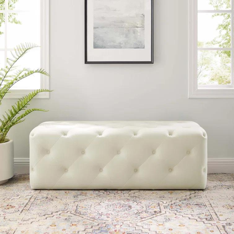 Modway Amour Tufted Button Entryway Bench