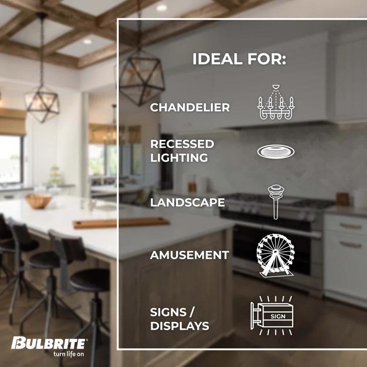 40 Watt Equivalent E12/Candelabra Dimmable LED Bulb