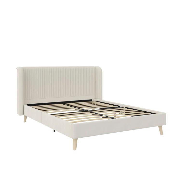 Holly Queen Size Upholstered Platform Bed