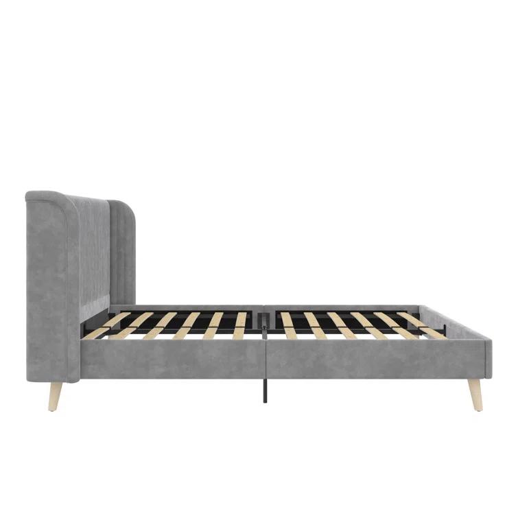 Holly Queen Size Upholstered Platform Bed