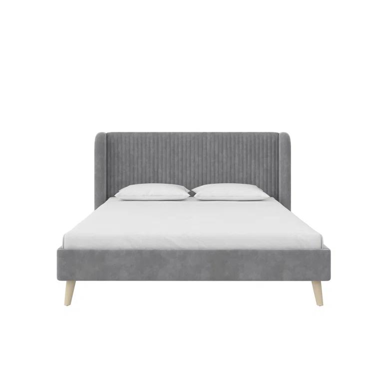 Holly Queen Size Upholstered Platform Bed
