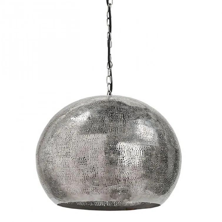 Regina Andrew Pierced Metal Sphere Pendant