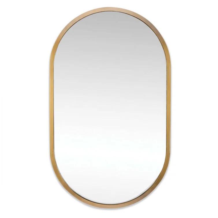 Canal Stainless Steel Flat Wall Mirror