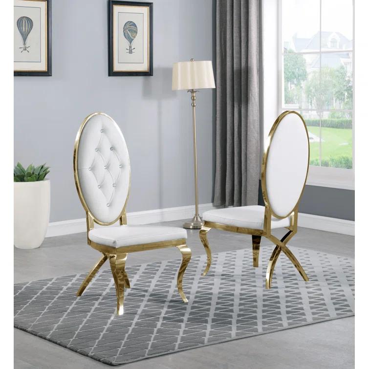 - Person Glass Top Double Pedestal Dining Set