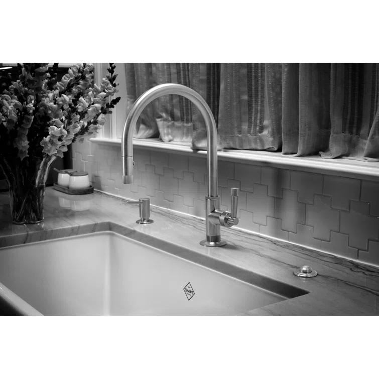 Graceline Pull-Down Kitchen Faucet With C-Spout