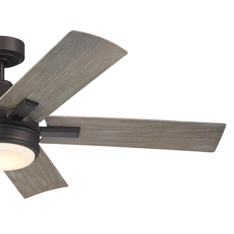 Latitude Run® 52'' Ceiling Fan with LED Lights