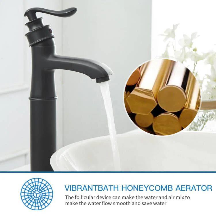 VIBRANTBATH Vessel Sink Bathroom Faucet with Drain Assembly & Reviews | Wayfair