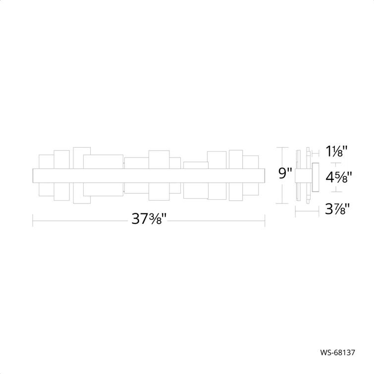 Modern Forms Acropolis Dimmable LED Vanity Light
